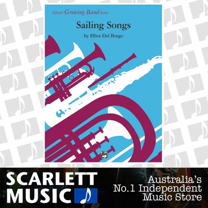 Sailing Songs Concert Band Sheet Music Grade 3 — view 2