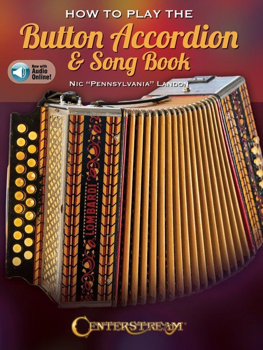 How to Play the Button Accordion & Song Book by Centerstream Publications