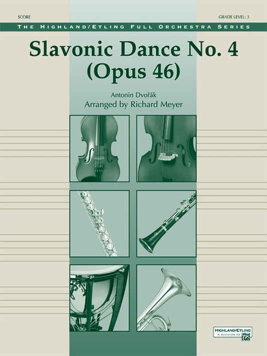 Slavonic Dance No 4 Op 46 Full Orchestra Sheet Music