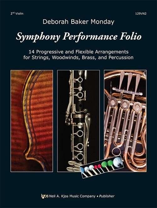 Symphony Performance Folio 2nd Violin by Neil A. Kjos Music Company, 16 pages