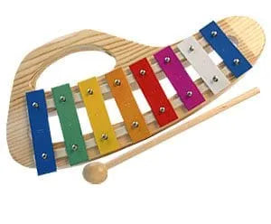 OneTribe 8 Note Colored Glockenspiel C-C