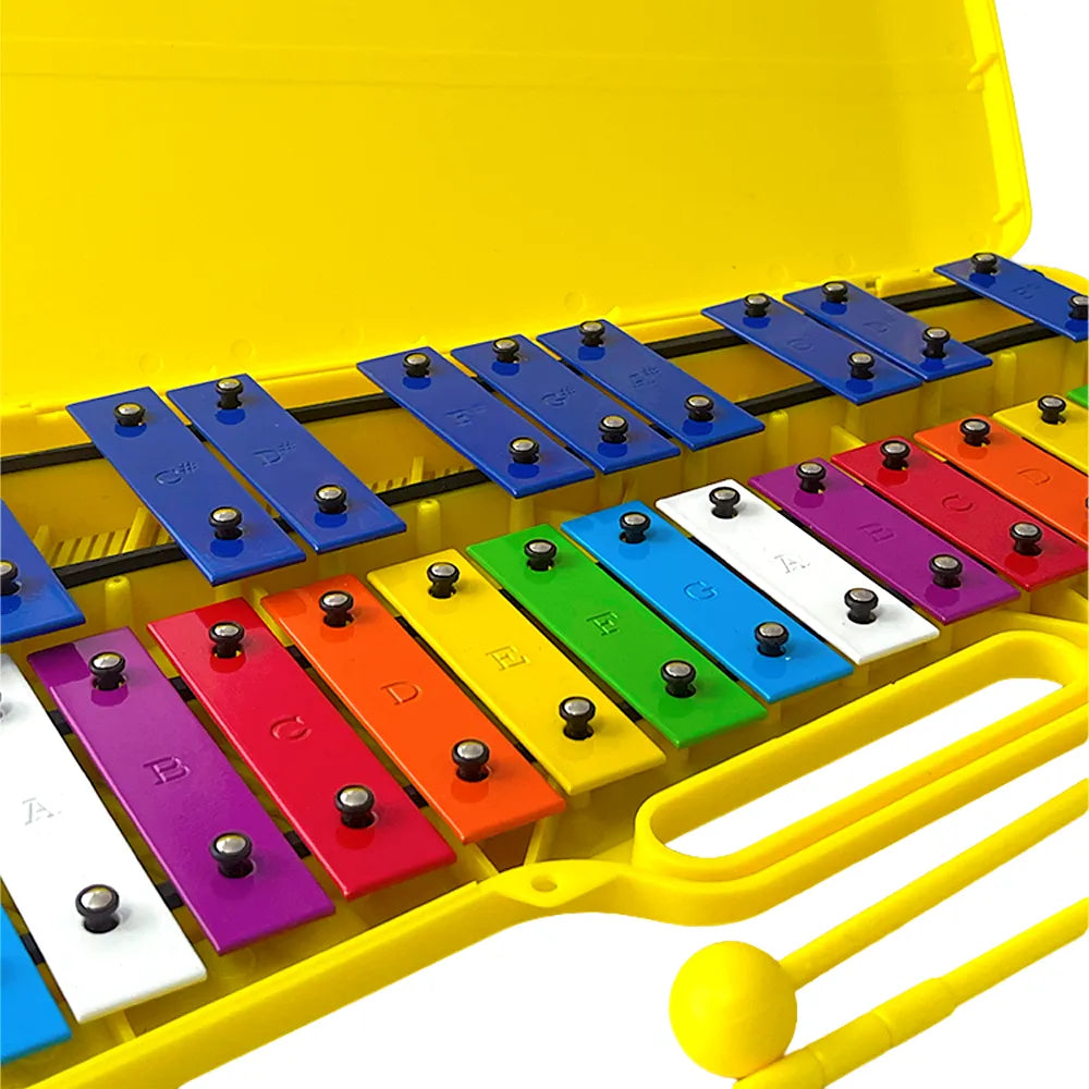 OneTribe 25 Note Chromatic Glockenspiel G-G with Case and Beaters — view 4