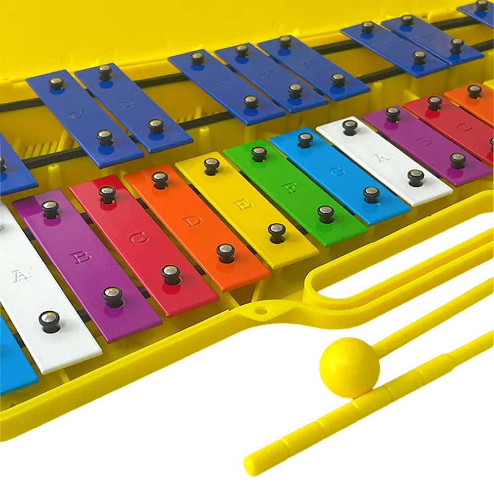 OneTribe 25 Note Chromatic Glockenspiel G-G with Case and Beaters — view 3