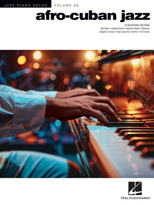 Afro-Cuban Jazz Piano Solo Series Vol 68 JPS