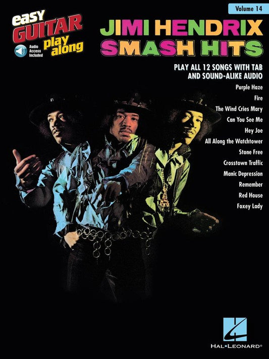Smash Hits — Easy Guitar Play-Along Vol. 14, Book/Online Audio (Hal Leonard)