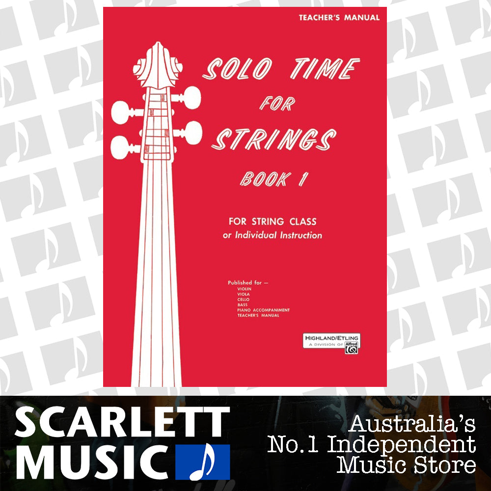 Solo Time for Strings Book 1 - Teacher's Manual — view 2