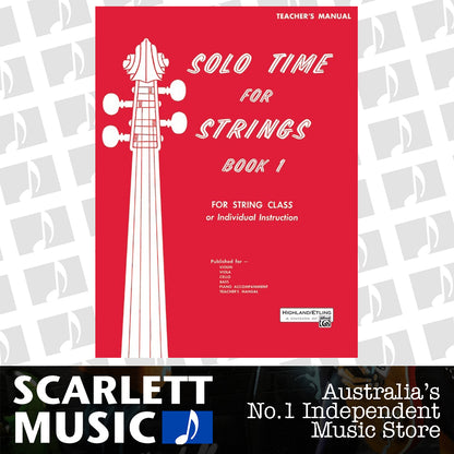Solo Time for Strings Book 1 - Teacher's Manual — view 2