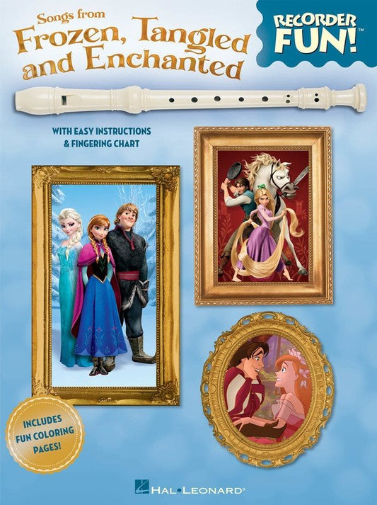Songs from Frozen, Tangled & Enchanted — Recorder (Hal Leonard)