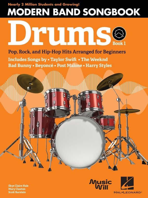 Modern Band Method Drums Songbook 1 - Pop, Rock & Hip-Hop Hits for Beginners