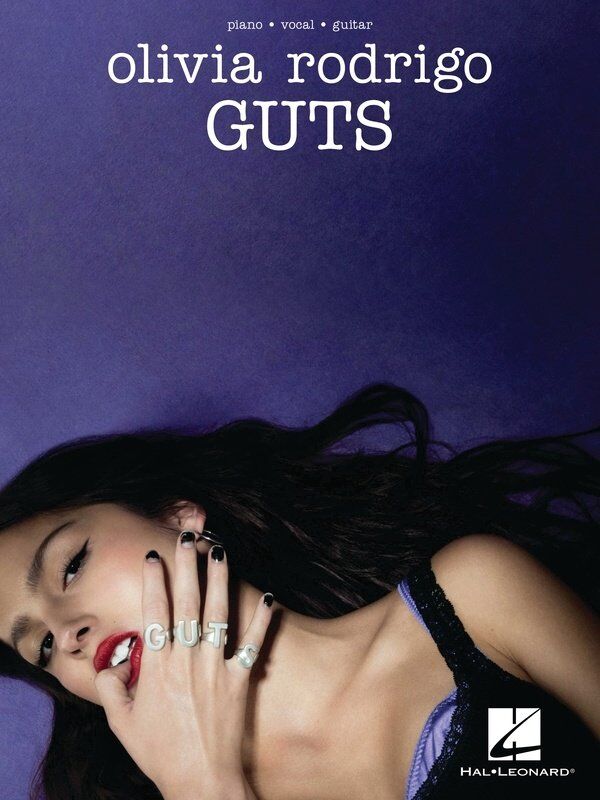 Olivia Rodrigo - Guts Songbook for Piano, Vocal & Guitar by Hal Leonard