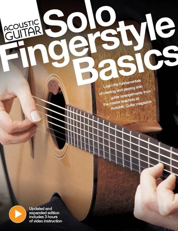Acoustic Guitar Solo Fingerstyle Basics BK/OLM with 3 Hours of Video Instruction