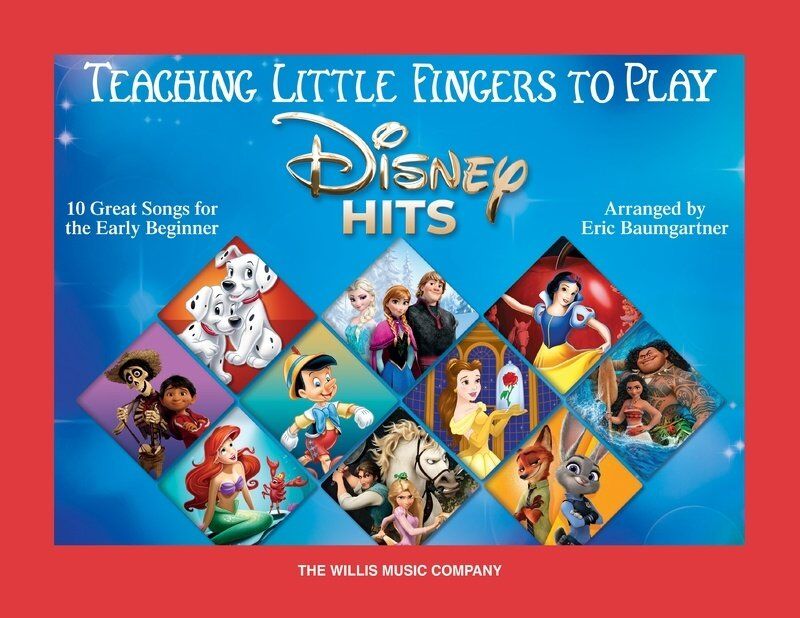 Teaching Little Fingers to Play Disney Hits - Piano Music Book