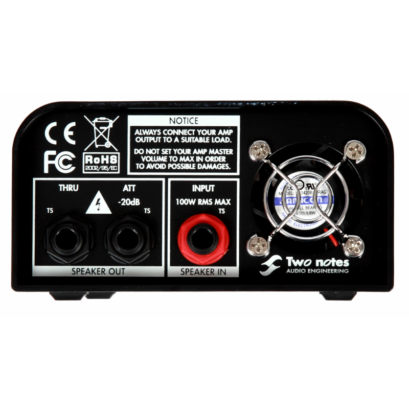 Two Notes Torpedo Captor 8 Ohm Compact Load Box and Amp DI — view 2