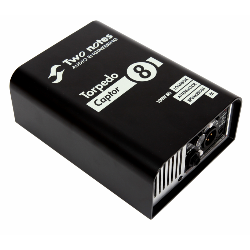 Two Notes Torpedo Captor 8 Ohm Compact Load Box and Amp DI