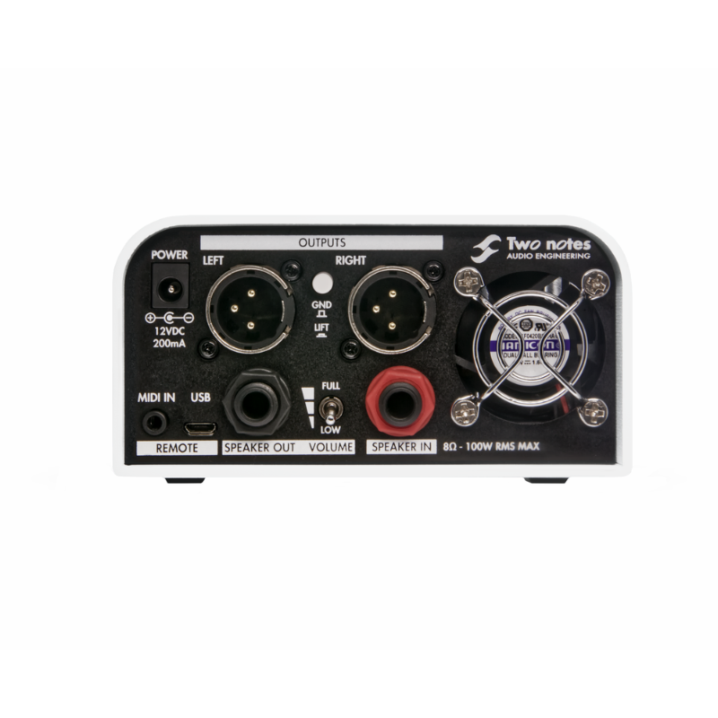 Two Notes Torpedo Captor X 8 Ohm Reactive Load Box with Attenuator and Cab Simulator — view 3