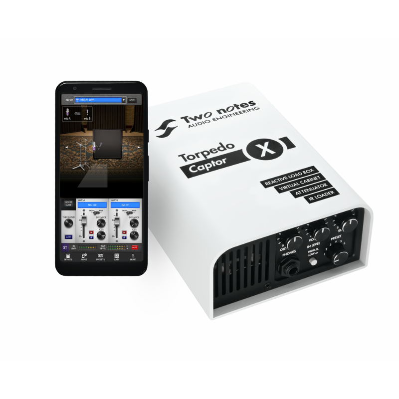 Two Notes Torpedo Captor X 8 Ohm Reactive Load Box with Attenuator and Cab Simulator — view 5