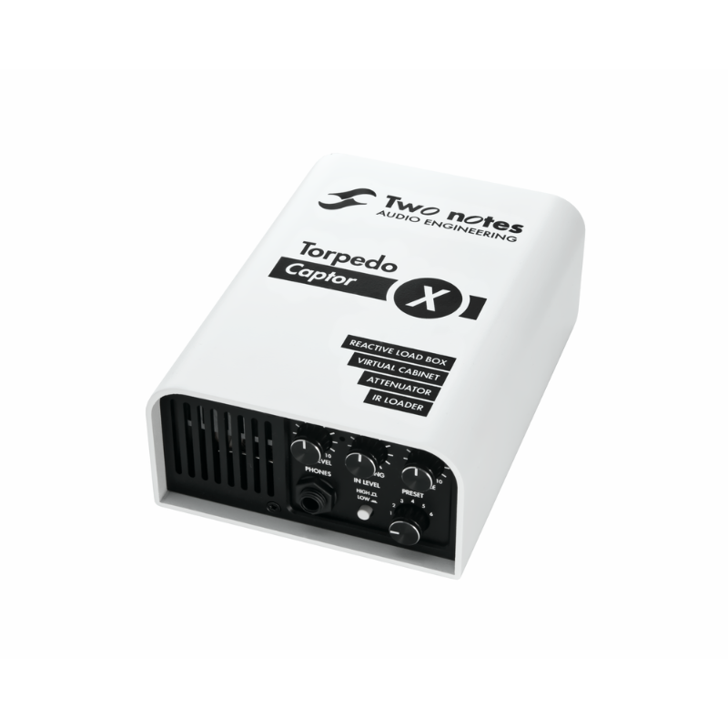 Two Notes Torpedo Captor X 16 Ohm Reactive Load Box with Attenuator and Cab Sim