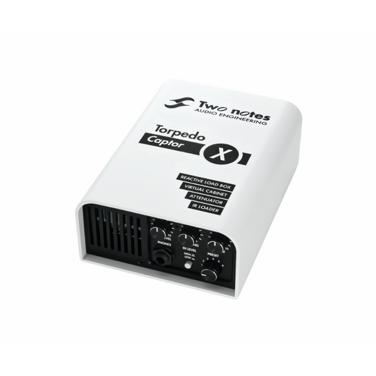 Two Notes Torpedo Captor X 16 Ohm Reactive Load Box with Attenuator and Cab Sim