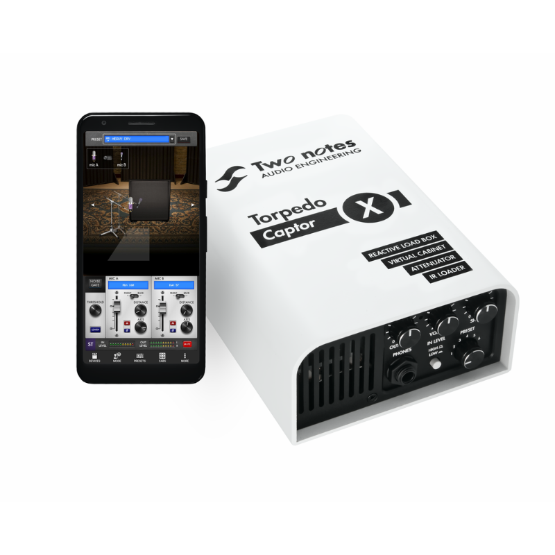 Two Notes Torpedo Captor X 16 Ohm Reactive Load Box with Attenuator and Cab Sim — view 5