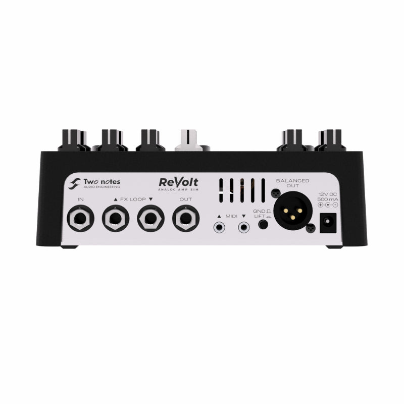 Two Notes Revolt Guitar 3 Channel Analog Amp Simulator Pedal — view 3