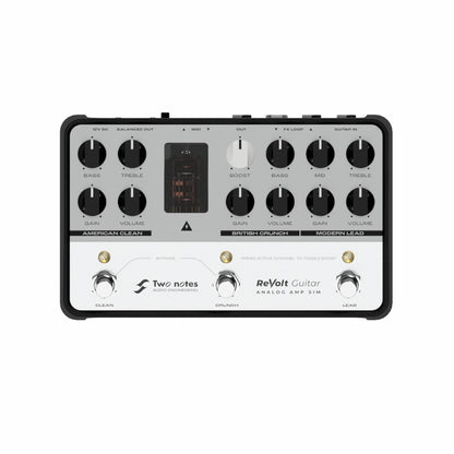 Two Notes Revolt Guitar 3 Channel Analog Amp Simulator Pedal — view 2