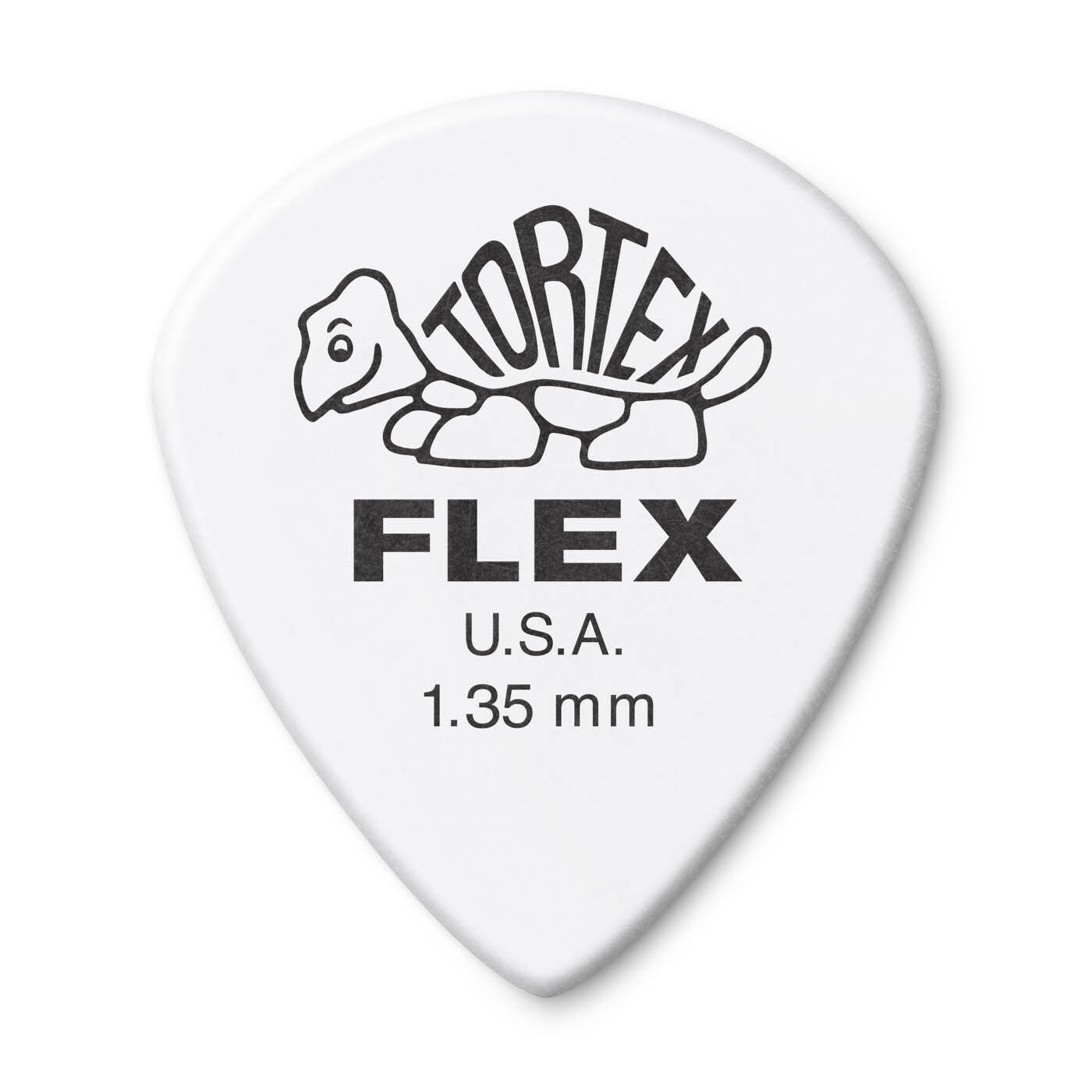 12 x Jim Dunlop Tortex Jazz III FLEX 1.35MM Gauge Guitar Picks 468R *NEW*