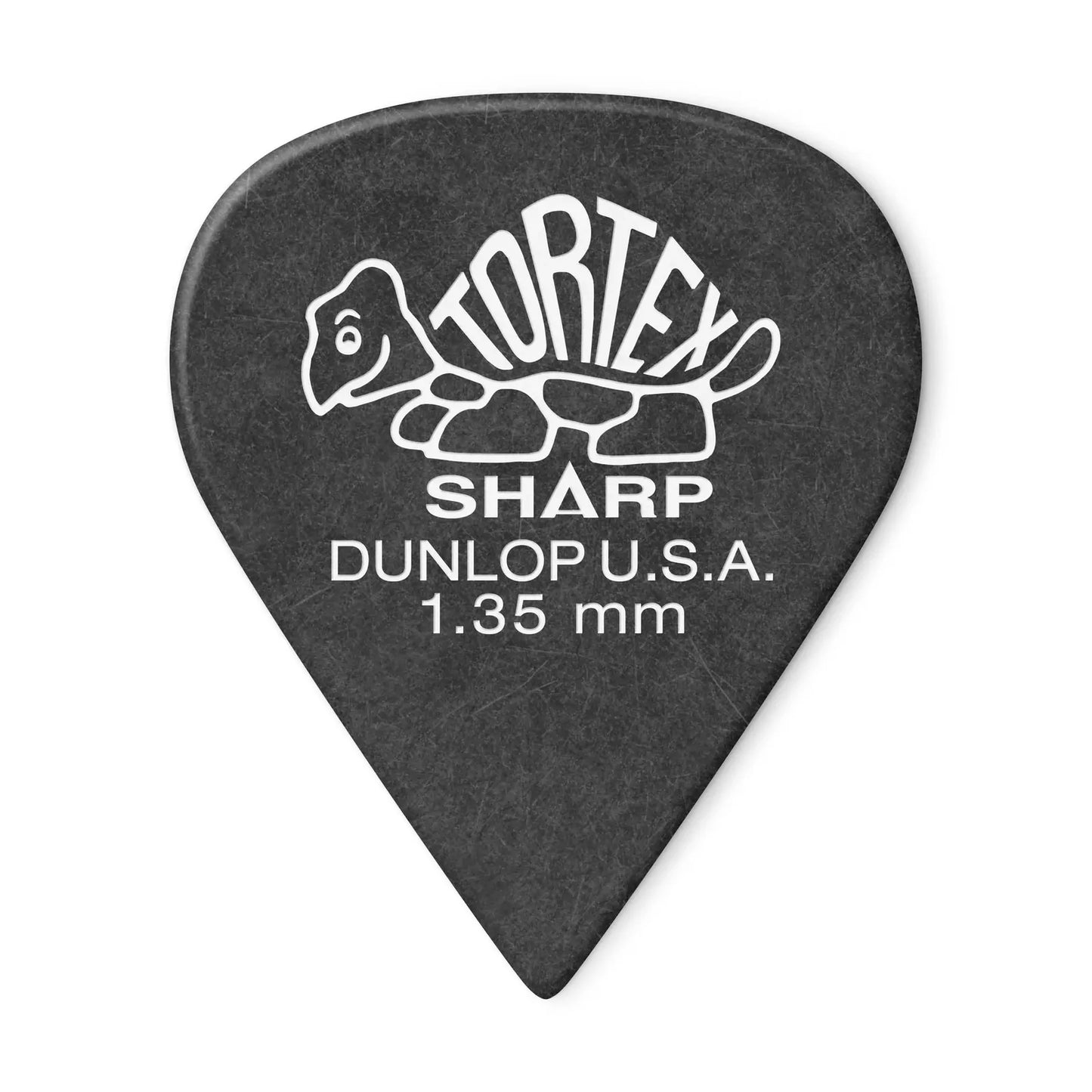 JIM DUNLOP 1.35MM TORTEX SHARP PICK  (Single)