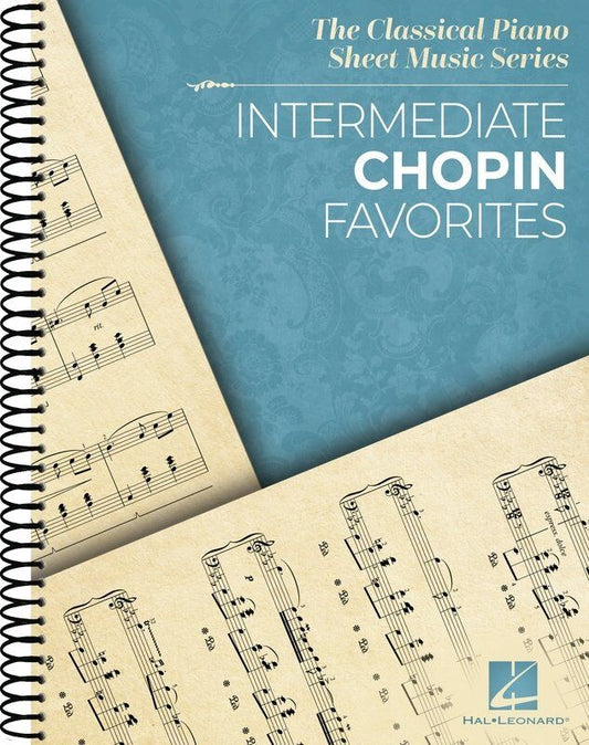 Intermediate Chopin Favorites for Piano - Hal Leonard - 104 Pages - Piano Solo - Classical Piano Sheet Music Series