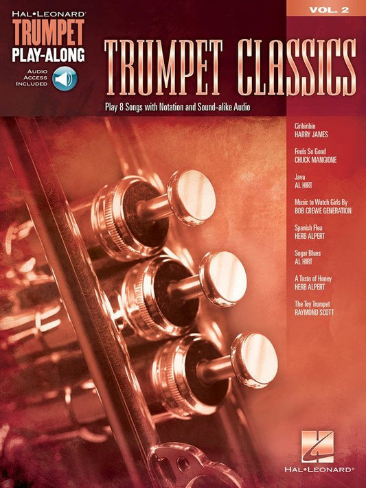 Trumpet Classics — Trumpet Play-Along Vol. 2, Book/Online Audio (Hal Leonard)