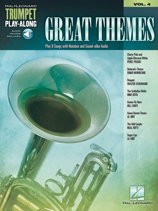 Great Themes — Trumpet Play-Along Vol. 4, Book/Online Audio (Hal Leonard)