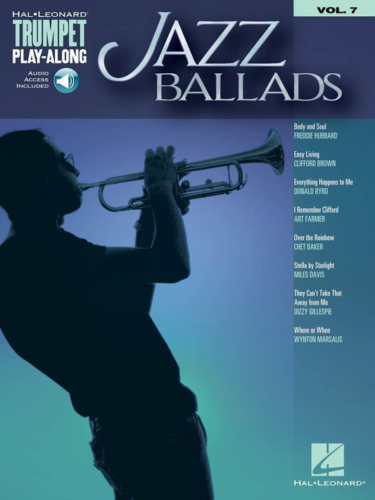 Jazz Ballads — Trumpet Play-Along Vol. 7, Book/Online Audio (Hal Leonard)
