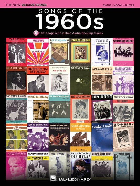 Songs of the 1960s — Piano/Vocal/Guitar, Book/Online Audio (Hal Leonard New Decade Series)