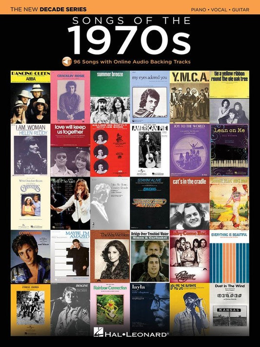 Songs of the 1970s — Piano/Vocal/Guitar, Book/Online Audio (Hal Leonard New Decade Series)