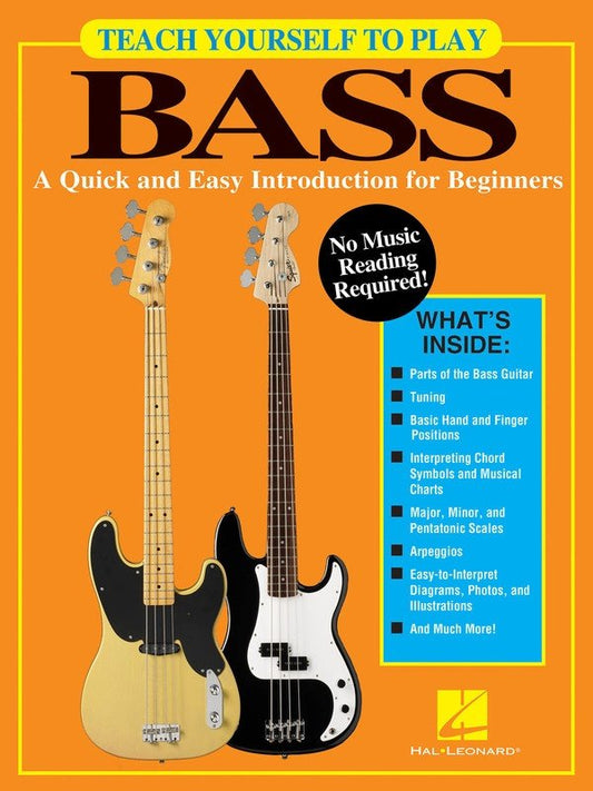 Teach Yourself to Play Bass (Hal Leonard)
