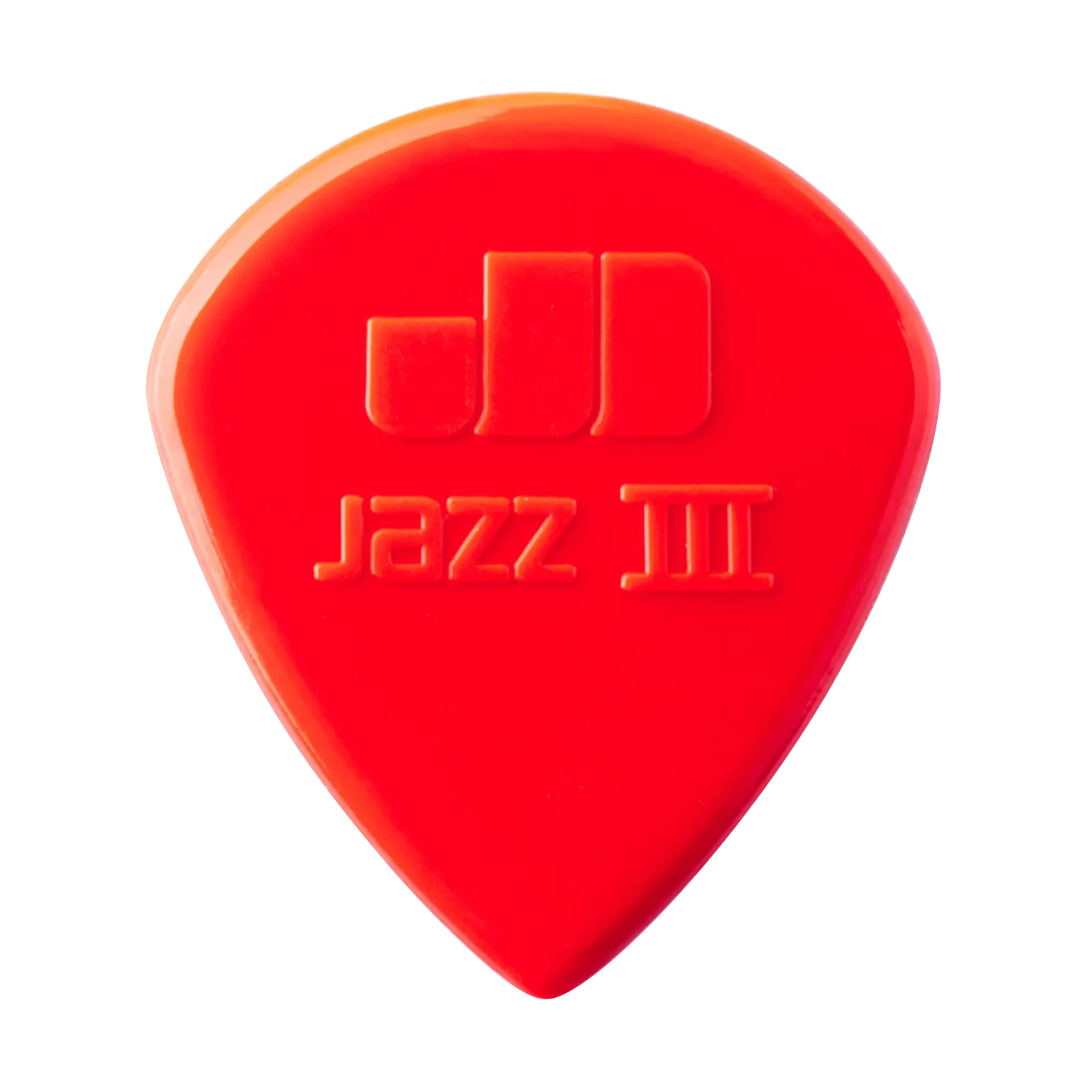 JIM DUNLOP JAZZ PICK NYLON SHARP  (Single)