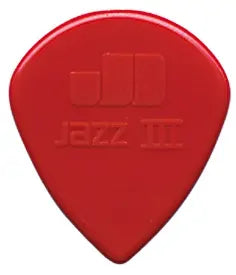 JIM DUNLOP JAZZ PICK NYLON STIFF SHARP  (Single) — view 2