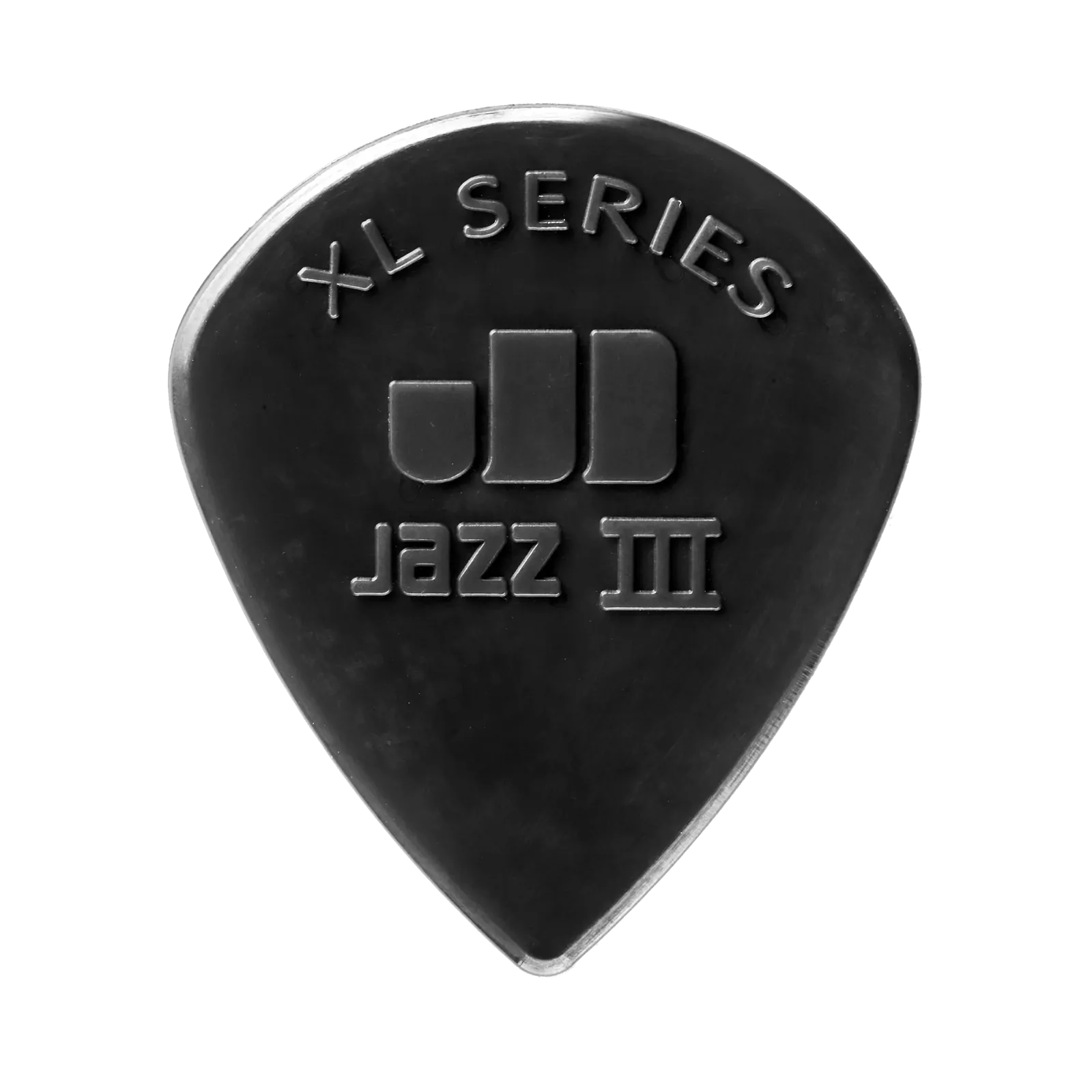 Jim Dunlop Nylon Pick Jazz III Black  (Single) — view 2