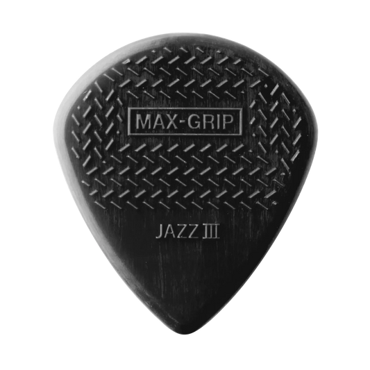 Jim Dunlop Max Grip Jazz III 1.38MM Guitar Pick (Single)