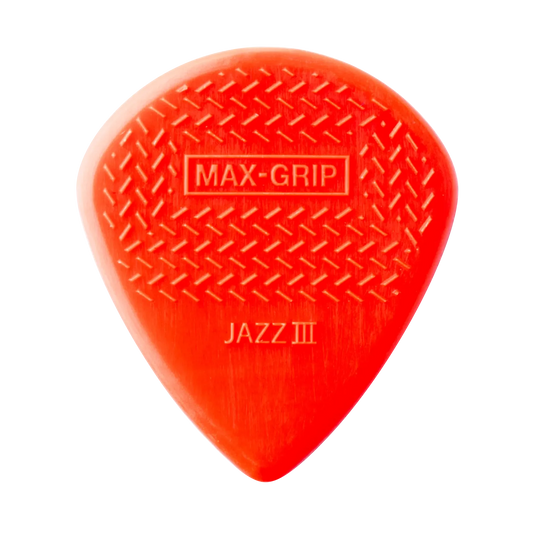 Jim Dunlop Max Grip Jazz III Pick (Single)