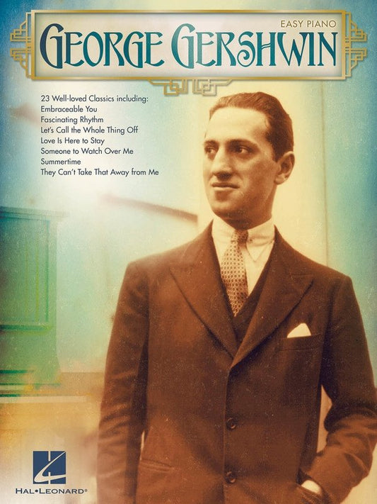 George Gershwin for Easy Piano — Easy Piano with Lyrics (Hal Leonard)