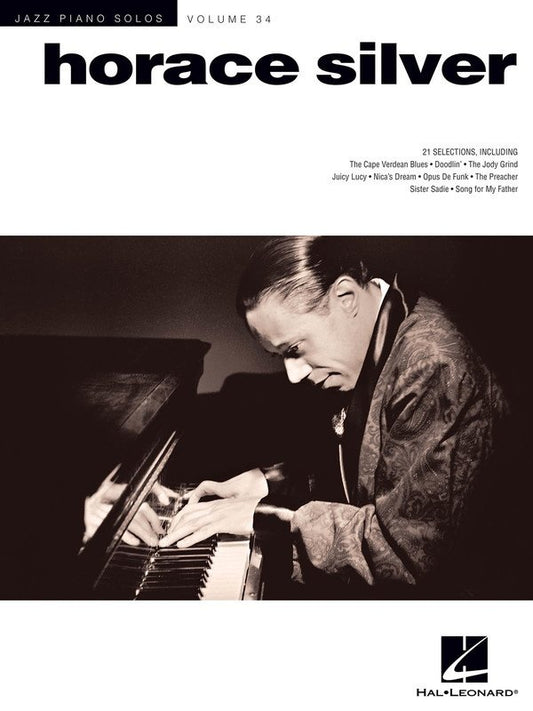 Horace Silver — Jazz Piano Solos Vol. 34 (Hal Leonard)