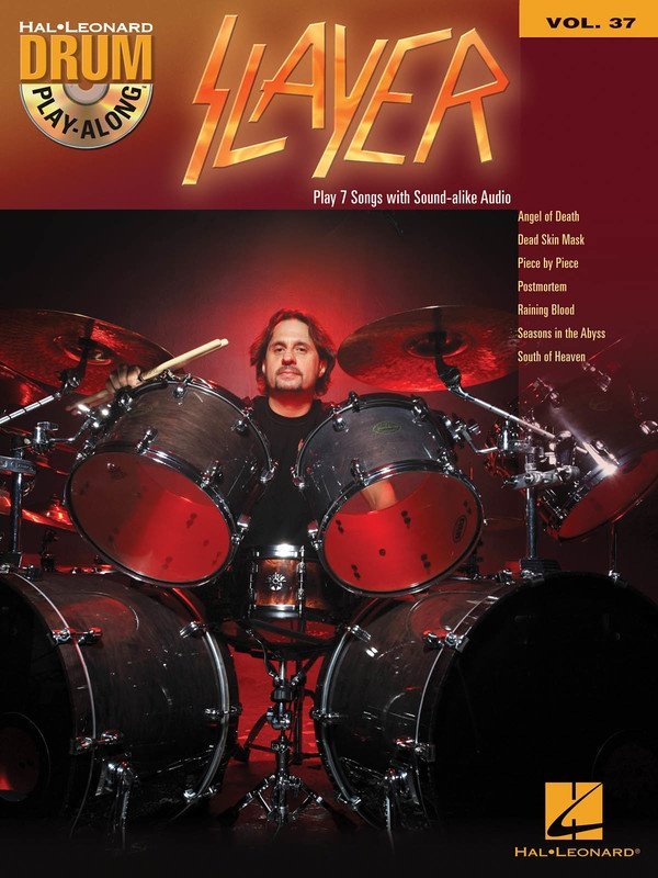 Slayer Drum Play Along V37 Bk/Cd (Hal Leonard)