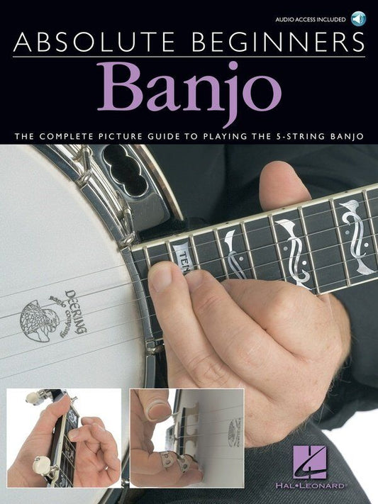 Absolute Beginners Banjo Book by Hal Leonard