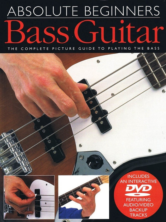 Absolute Beginners Bass Guitar Book/DVD (Softcover Book/DVD)