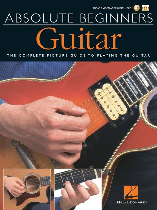 Absolute Beginners Guitar Book/DVD (Softcover Book/DVD)
