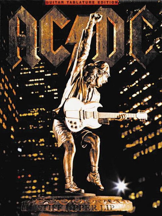 AC/DC Stiff Upper Lip Guitar TAB (Softcover Book)