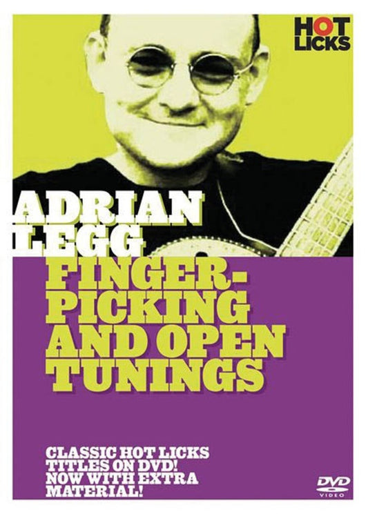 Adrian Legg - Fingerpicking And Open Tuning DVD