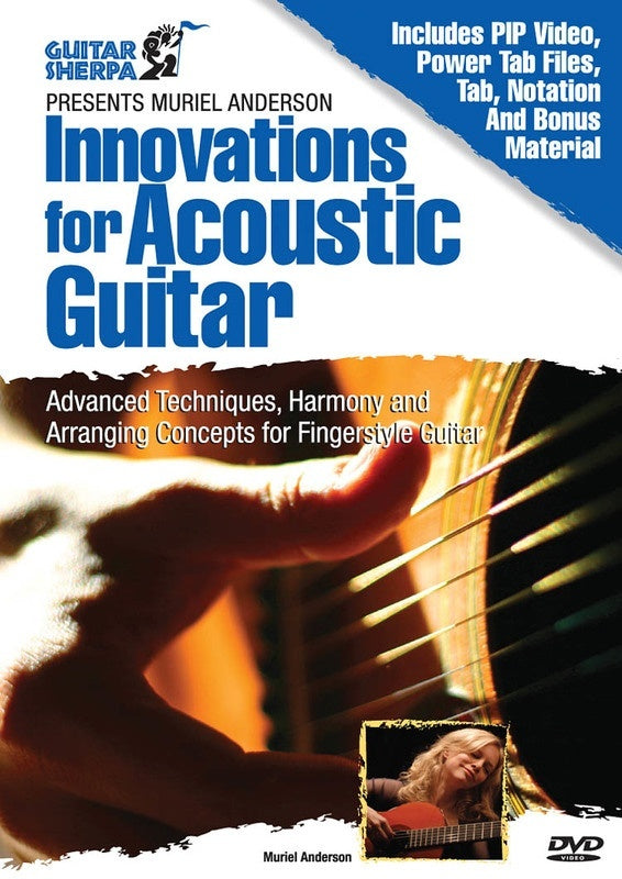 Muriel Anderson Innovations For Acoustic Guitar DVD