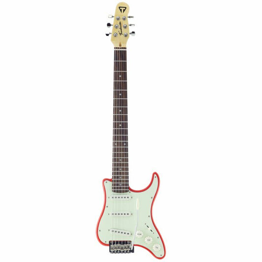Traveler Guitar Travelcaster Deluxe 25.5" Scale Electric Fiesta Red