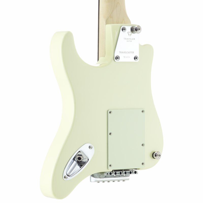 Traveler Guitar Travelcaster Deluxe Electric Travel Guitar - Olympic White — view 4